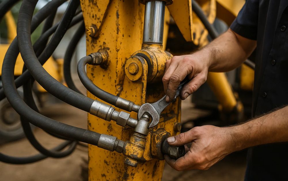 Steps Involved in Hydraulic Cranes Repair